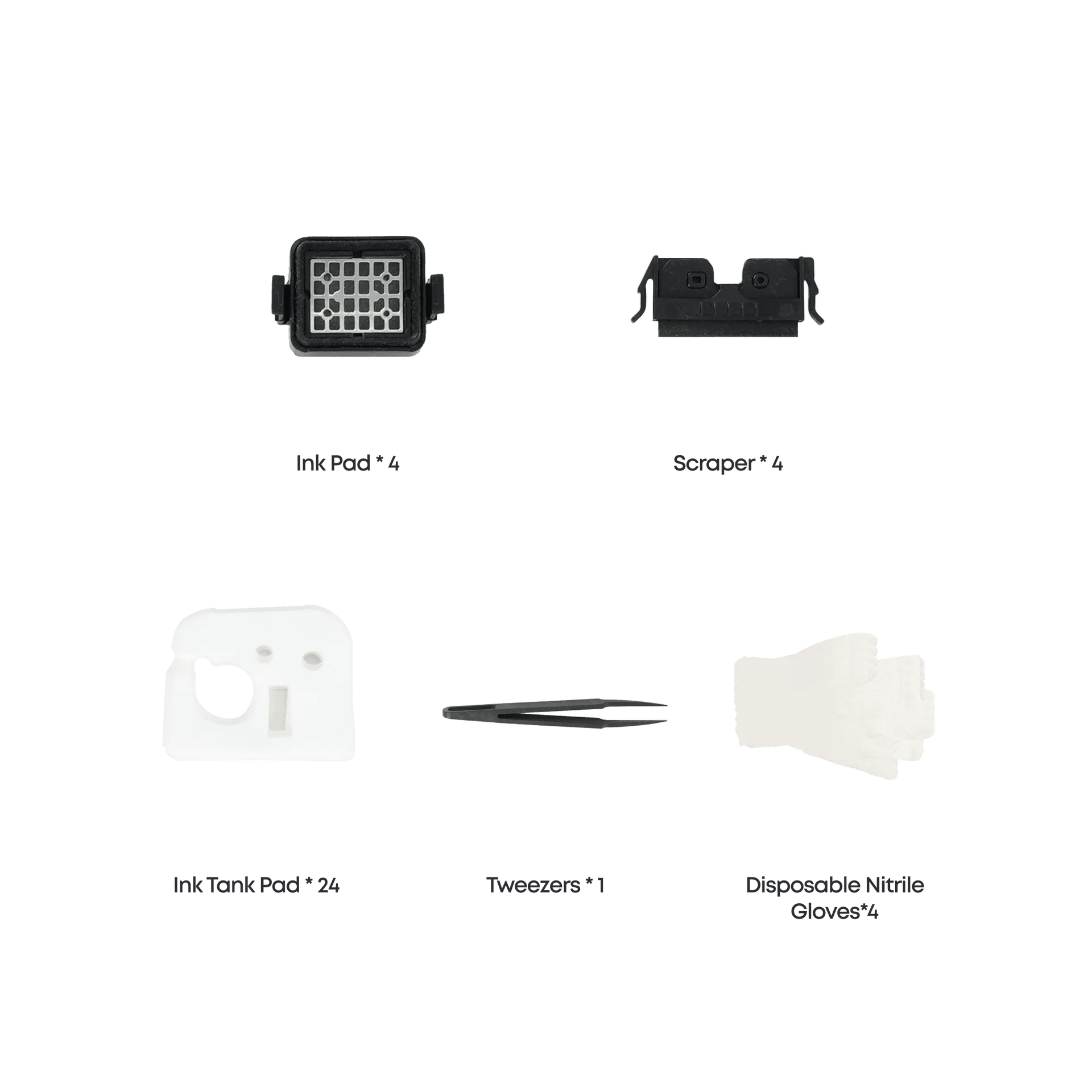 eufyMake Print Scraper Kit – 4-Pack Replacement Scrapers for E1 UV Printer Maintenance - West3D 3D Printing Supplies - eufyMake