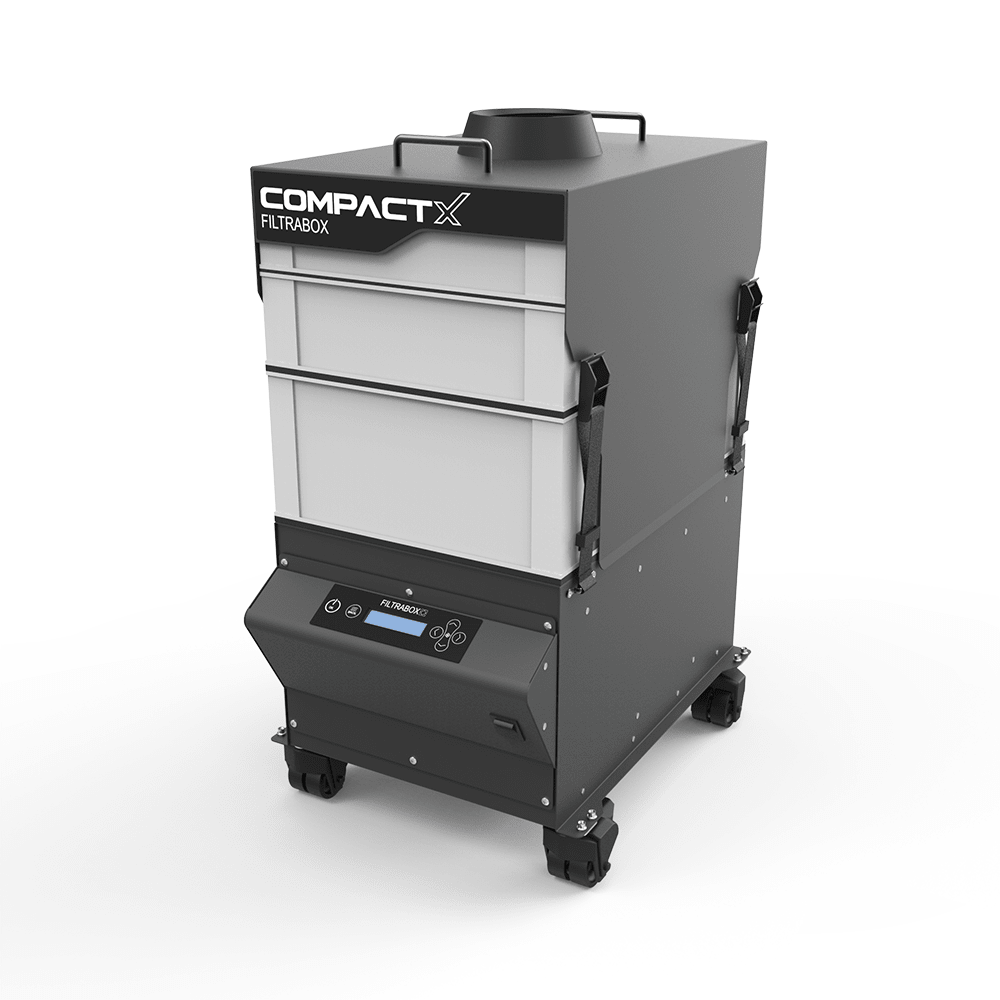 FiltraBox Compact X – Medium-Duty Industrial Filtration System for Small Workshops - West3D 3D Printing Supplies - OneLaser
