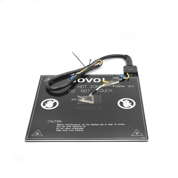 Hot Bed Kit (Build Plate Heater) for SOVOL SV07 (OEM) - West3D 3D Printing Supplies - SOVOL