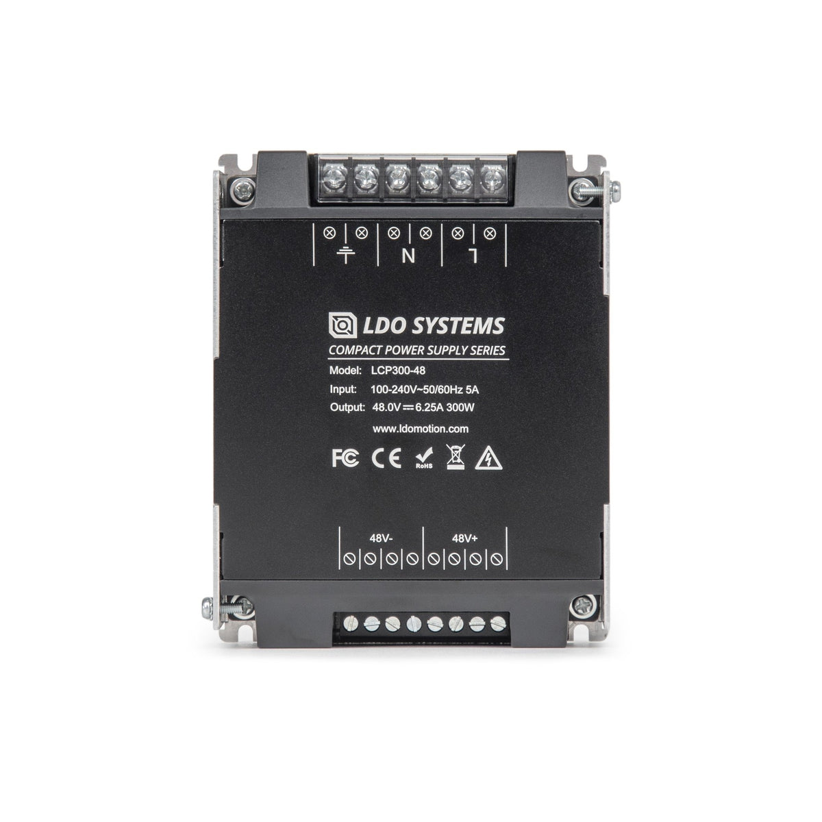 LDO LCP300-48 300W 48V Compact Power Supply (PSU) - West3D 3D Printing Supplies - LDO Systems