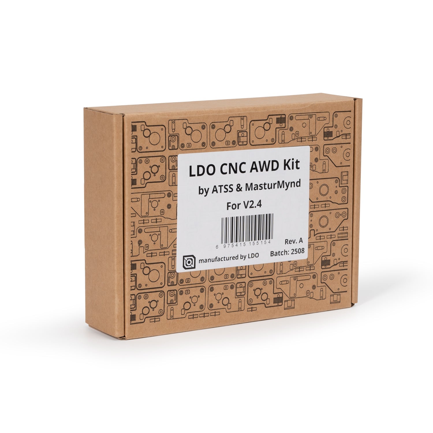 LDO Voron CNC AWD Kit (V2.4 or Trident) - West3D 3D Printing Supplies - LDO Systems