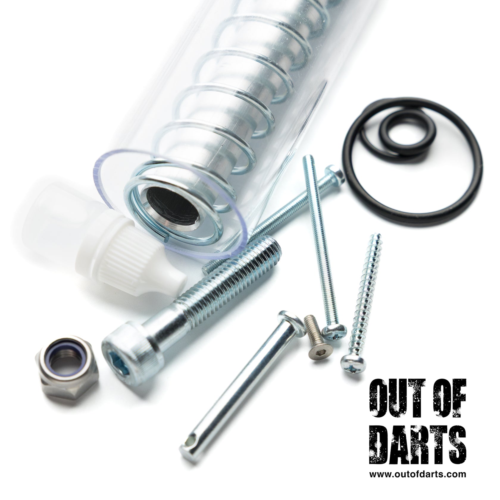 Mighty Shrub SMILEY Hardware Kit - Dart Blaster - West3D 3D Printing Supplies - Out of Darts