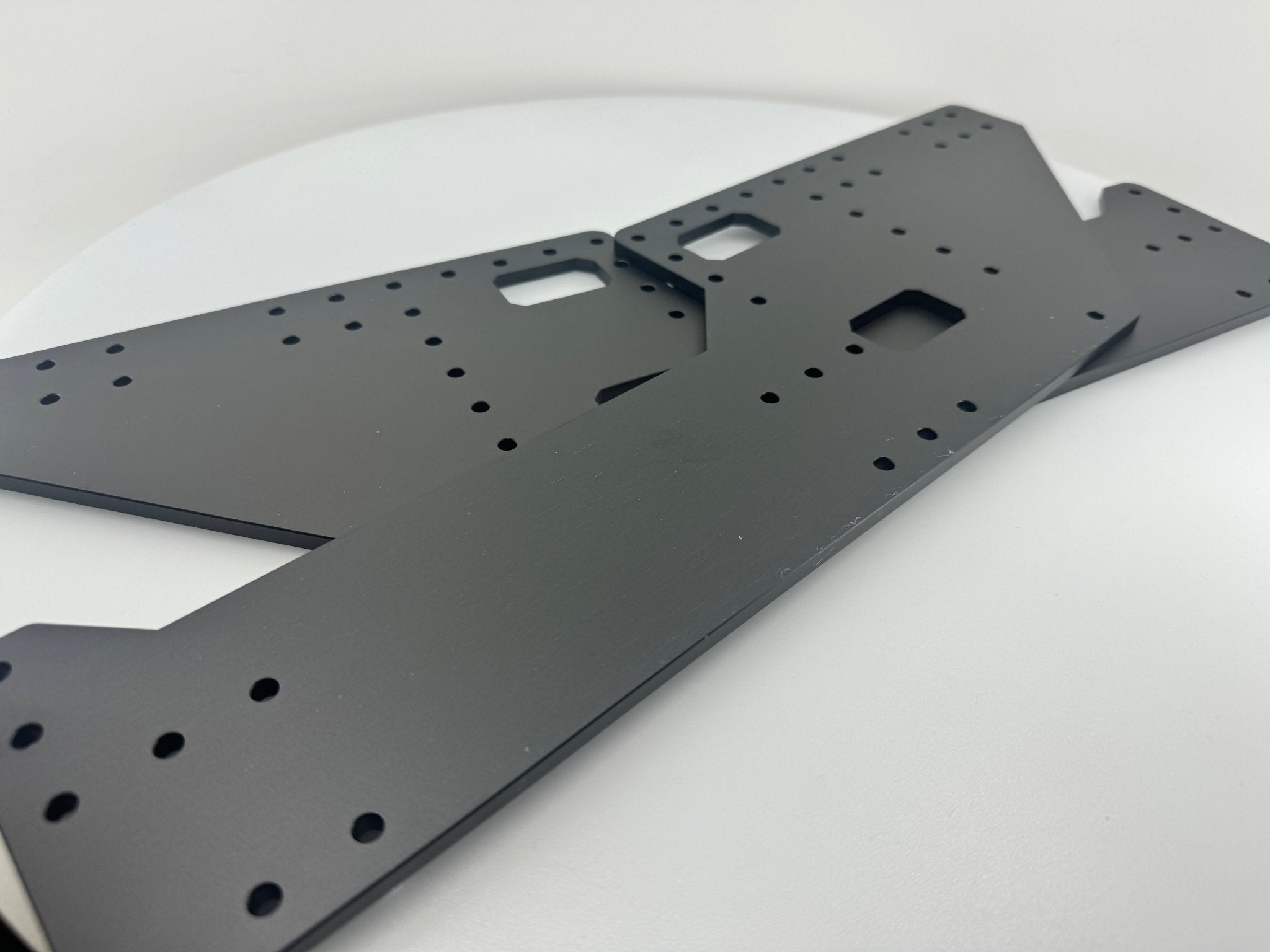 Milo FMJ Z Plate 120mm CNC Machined Aluminium Plate Set of 2 for Milo 1.5 - West3D 3D Printing Supplies - LDO Motors