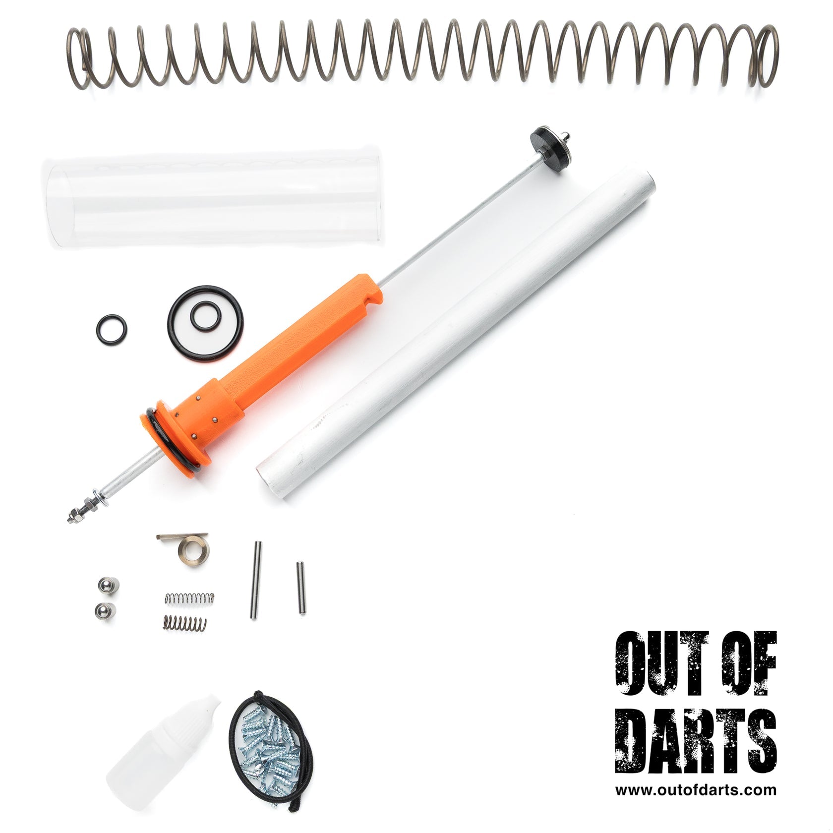 Misplaced Moose 31K Dart Blaster Hardware Kit (31K - L) - West3D 3D Printing Supplies - Out of Darts