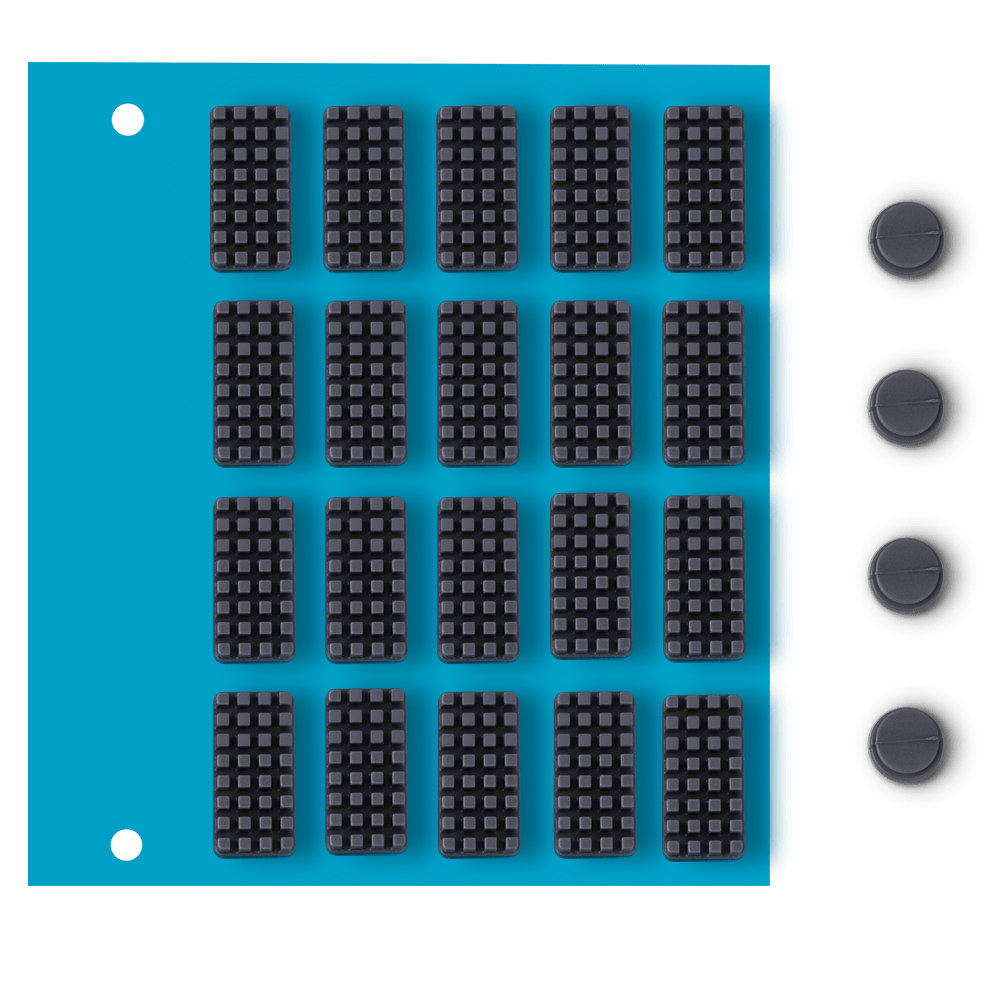 Nozzle Cleaning Brushes and Parking Pads Kit for Snapmaker U1 3D Printer - West3D 3D Printing Supplies - Snapmaker