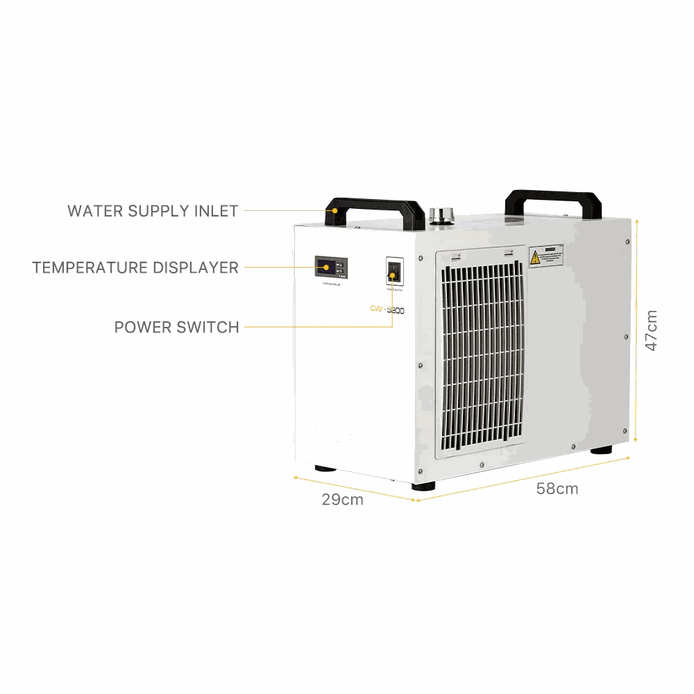 OneLaser Chiller For Hydra & Cobra Glass Tube Laser System - West3D 3D Printing Supplies - OneLaser
