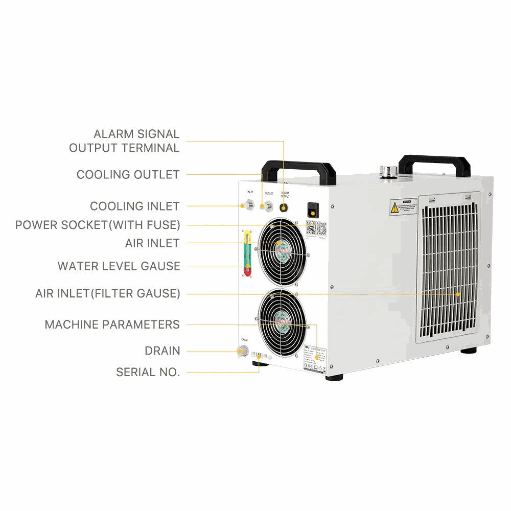 OneLaser Chiller For Hydra & Cobra Glass Tube Laser System - West3D 3D Printing Supplies - OneLaser