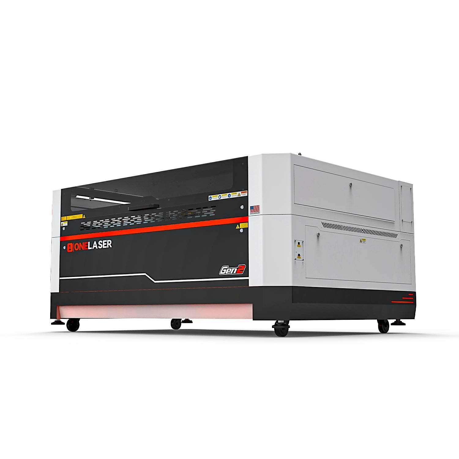 OneLaser Hydra™ 16 Gen2 - CO₂ Glass/RF Industrial Hybrid Laser Engraver - West3D 3D Printing Supplies - OneLaser