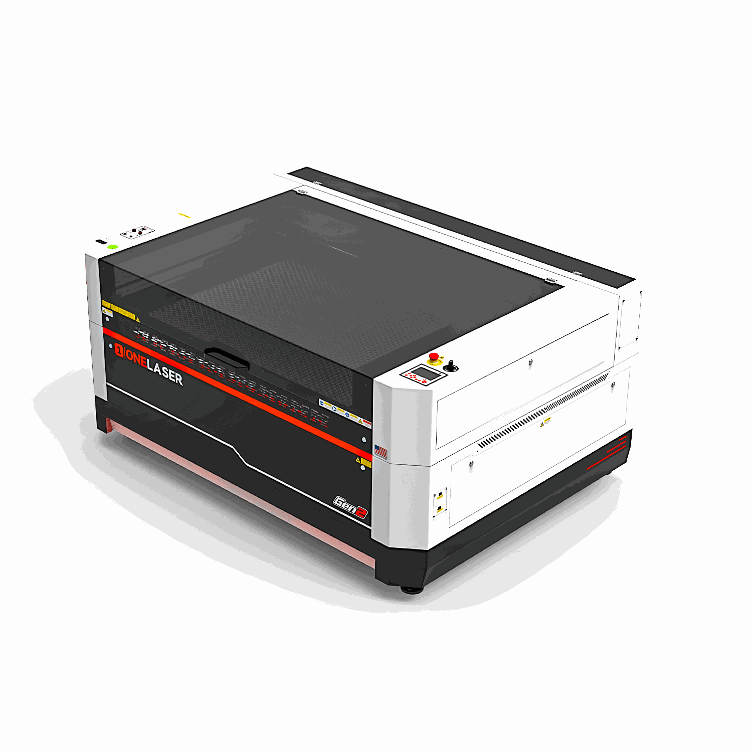 OneLaser Hydra™ 16 Gen2 - CO₂ Glass/RF Industrial Hybrid Laser Engraver - West3D 3D Printing Supplies - OneLaser