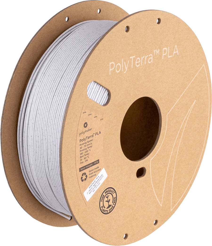 Panchroma™ Marble Matte (Formerly PolyTerra) PLA 3D Printer Filament 1KG 1.75mm - West3D 3D Printing Supplies - Polymaker