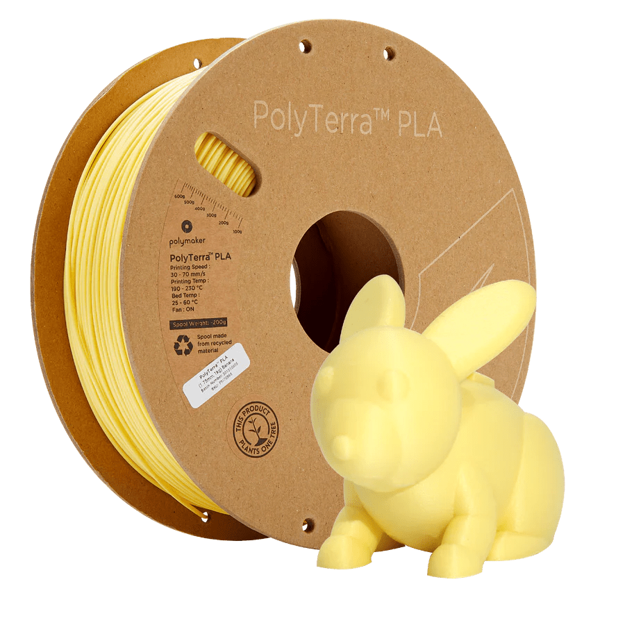 Panchroma™ Matte (Formerly PolyTerra) PLA 3D Printer Filament 1KG 1.75mm - West3D 3D Printing Supplies - Polymaker