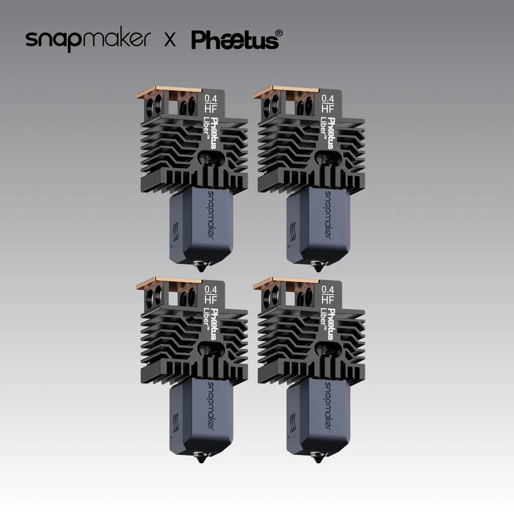 Snapmaker × Phaetus Liber High Flow Hotend for U1 (1 pack or 4 pack)