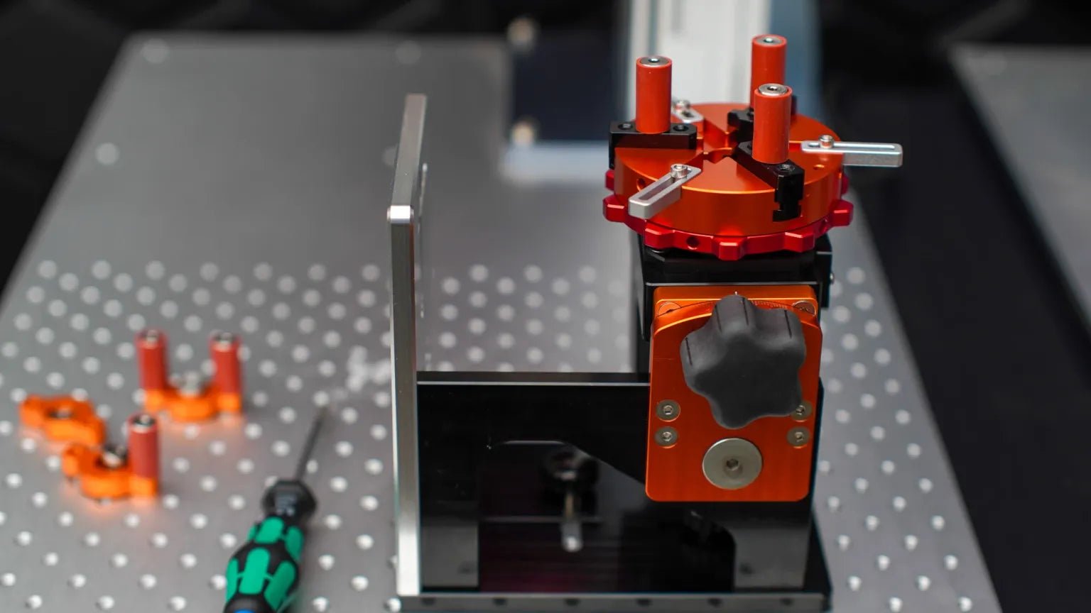 PiBurn Galvo Grip: A Chuck Rotary for Fiber and UV Lasers - West3D 3D Printing Supplies - OneLaser