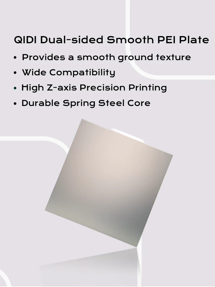 QIDI MAX4 Double-Sided Smooth PEI Build Surface Plate