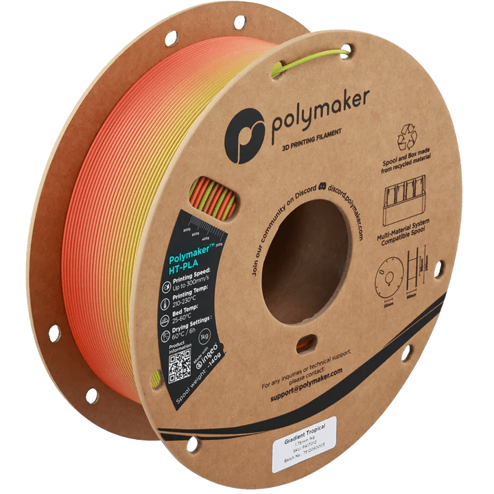 Polymaker HT - PLA High Temperature PLA - West3D 3D Printing Supplies - Polymaker