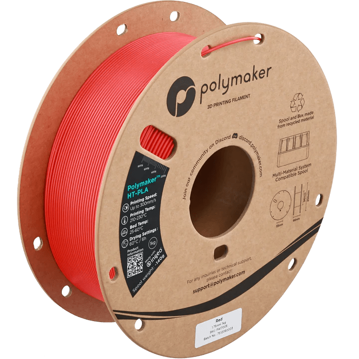 Polymaker HT - PLA High Temperature PLA - West3D 3D Printing Supplies - Polymaker