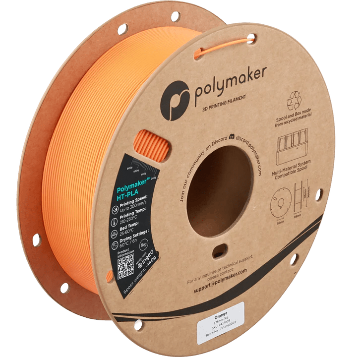 Polymaker HT - PLA High Temperature PLA - West3D 3D Printing Supplies - Polymaker