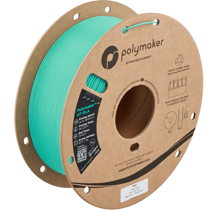 Polymaker HT - PLA High Temperature PLA - West3D 3D Printing Supplies - Polymaker