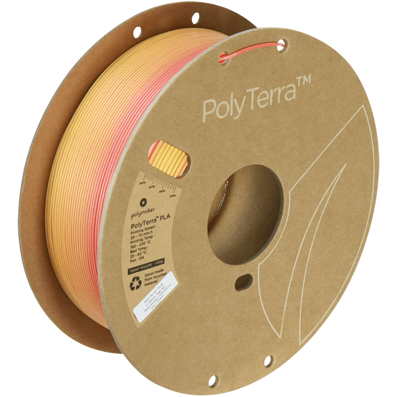 Polymaker Panchroma Gradient PLA 3D Printer Filament 1KG 1.75mm - West3D 3D Printing Supplies - Polymaker