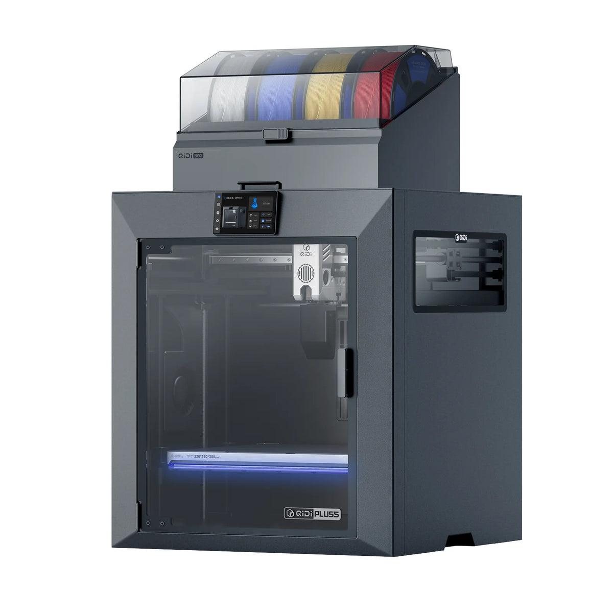 QIDI Plus5 3D Printer – 320mm CoreXY with 65°C Heated Chamber