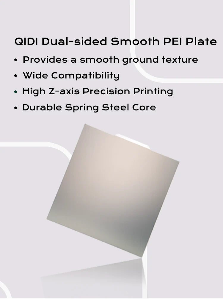 QIDI MAX4 Double-Sided Smooth PEI Build Surface Plate - West3D 3D Printing Supplies - QIDI TECH