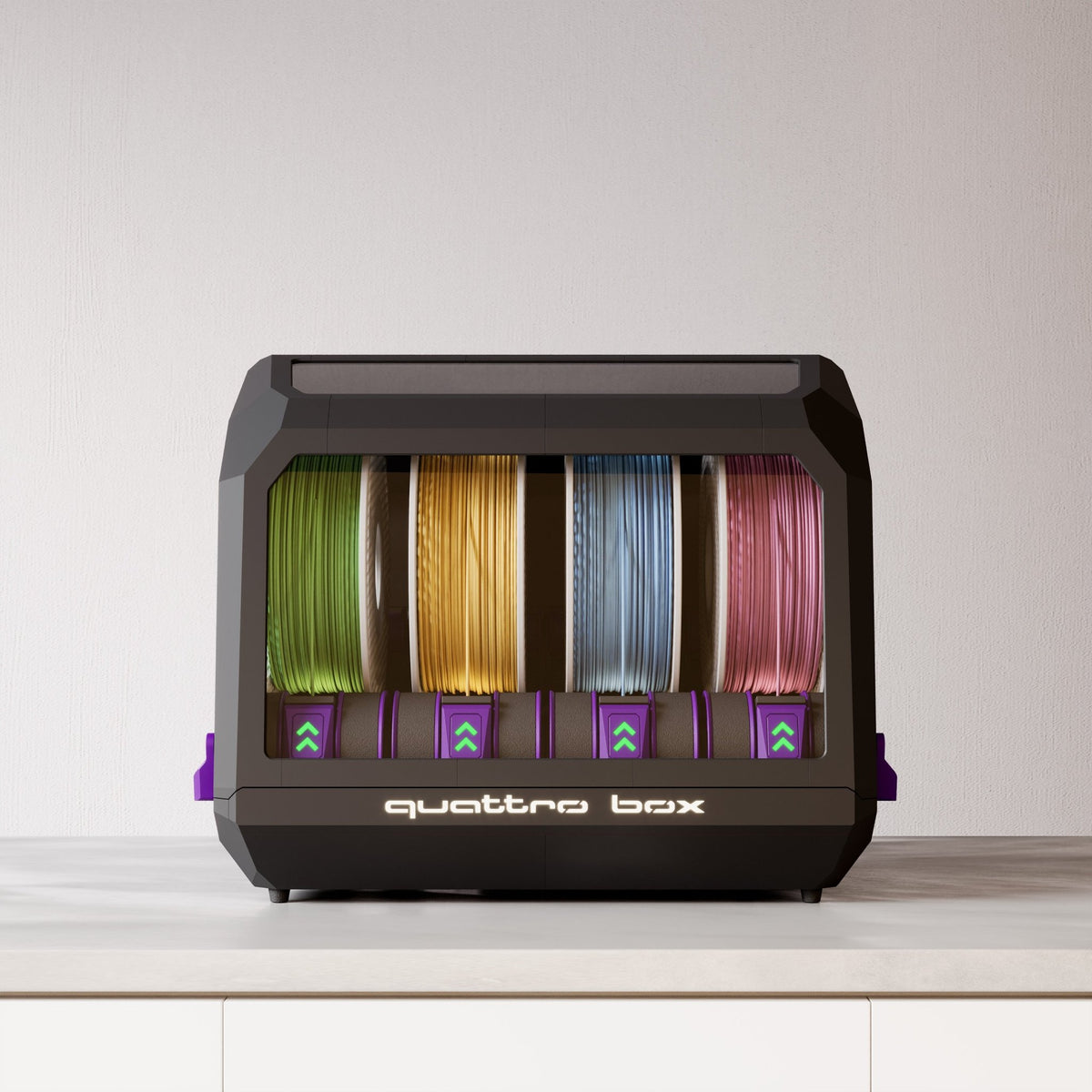 QuattroBox V2 Complete Kit with Chameleon, Dryer, and PSU - West3D 3D Printing Supplies - Trianglelab