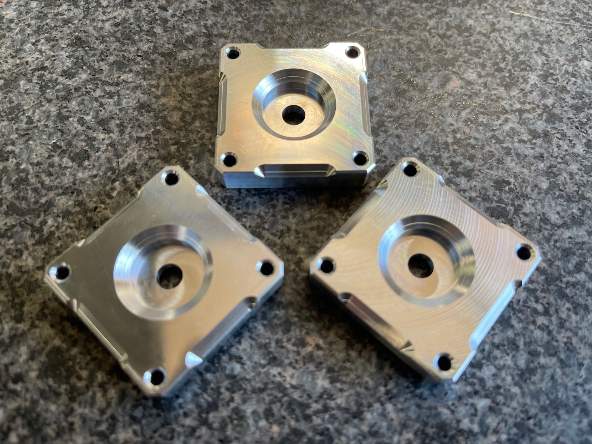 RatRig Pillow Blocks - Machined - West3D 3D Printing Supplies - MandalaRoseWorks