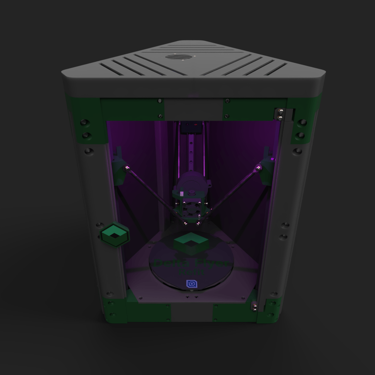 Rolohaun Delta Flyer - Fun and Affordable DIY Delta 3D Printer Kit by LDO Systems - West3D 3D Printing Supplies - LDO Systems