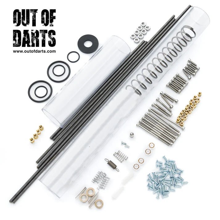Sillybutts Breacher Hardware Kit - Out of Darts 3D Printed Foam Dart Blaster - West3D 3D Printing Supplies - Out of Darts
