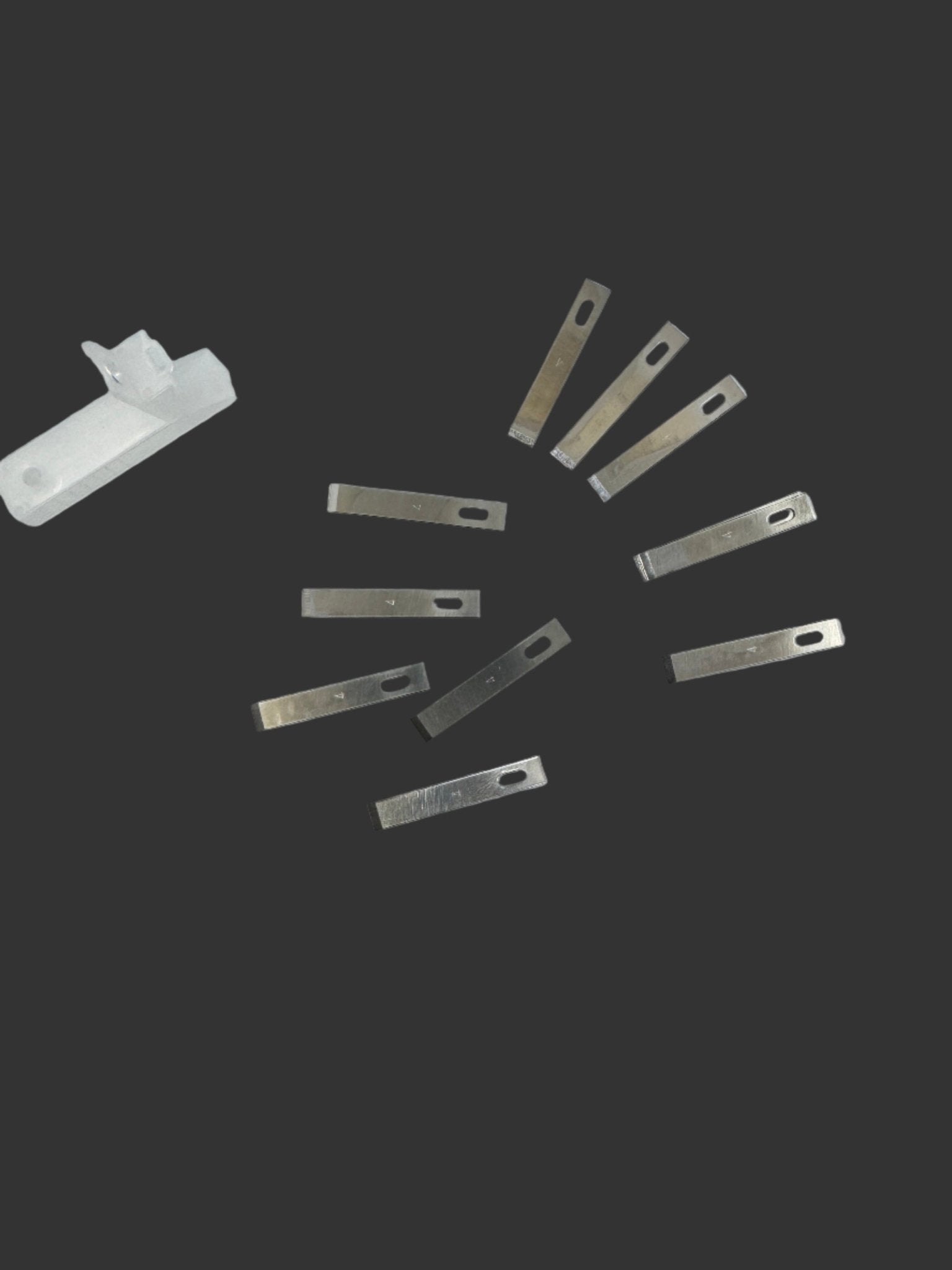 Single Edged Type 4 - Long Lasting Razor Blades for Filament Cutting Systems (10pcs) - West3D 3D Printing Supplies - West3D Printing