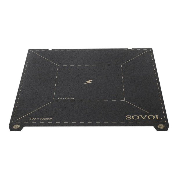 SOVOL SV07 PLUS Build Plate - OEM PEI Power Coated Magnetic Flex Steel Plate - West3D 3D Printing Supplies - SOVOL