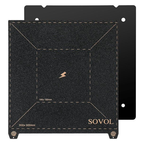 SOVOL SV07 PLUS Build Plate - OEM PEI Power Coated Magnetic Flex Steel Plate - West3D 3D Printing Supplies - SOVOL