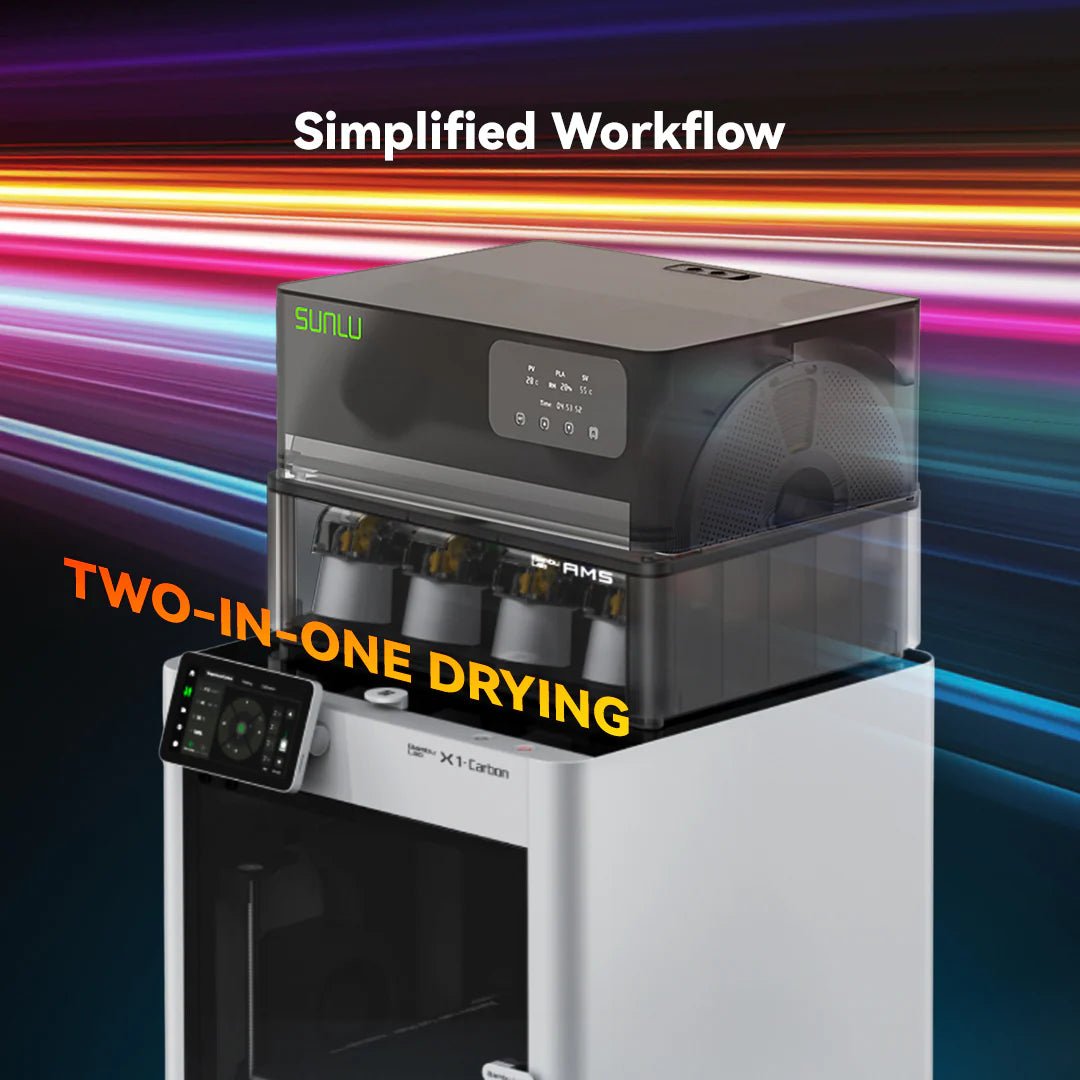 Sunlu AMS Filament Dryer / Heater for Bambu AMS Systems - West3D 3D Printing Supplies - Sunlu