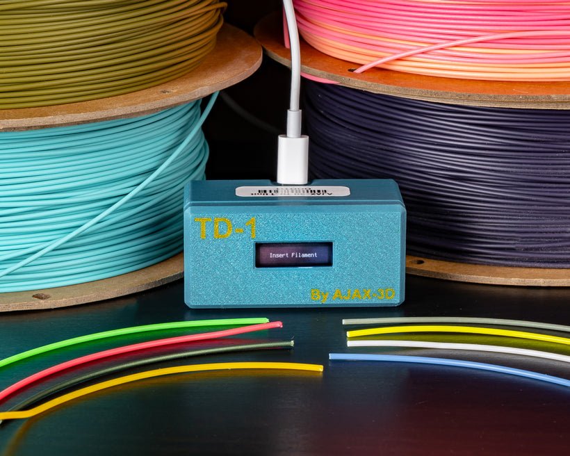 TD-1 Instant Filament TD (Transmissivity) Tester for HueForge (1.75mm