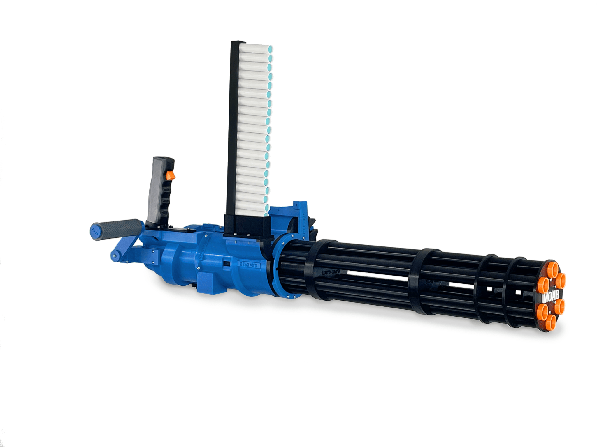 The Mother of All Blasters (MOAB) Dart Blaster Kit by GatlingTommy - 50 darts per second! - West3D 3D Printing Supplies - LDO Systems