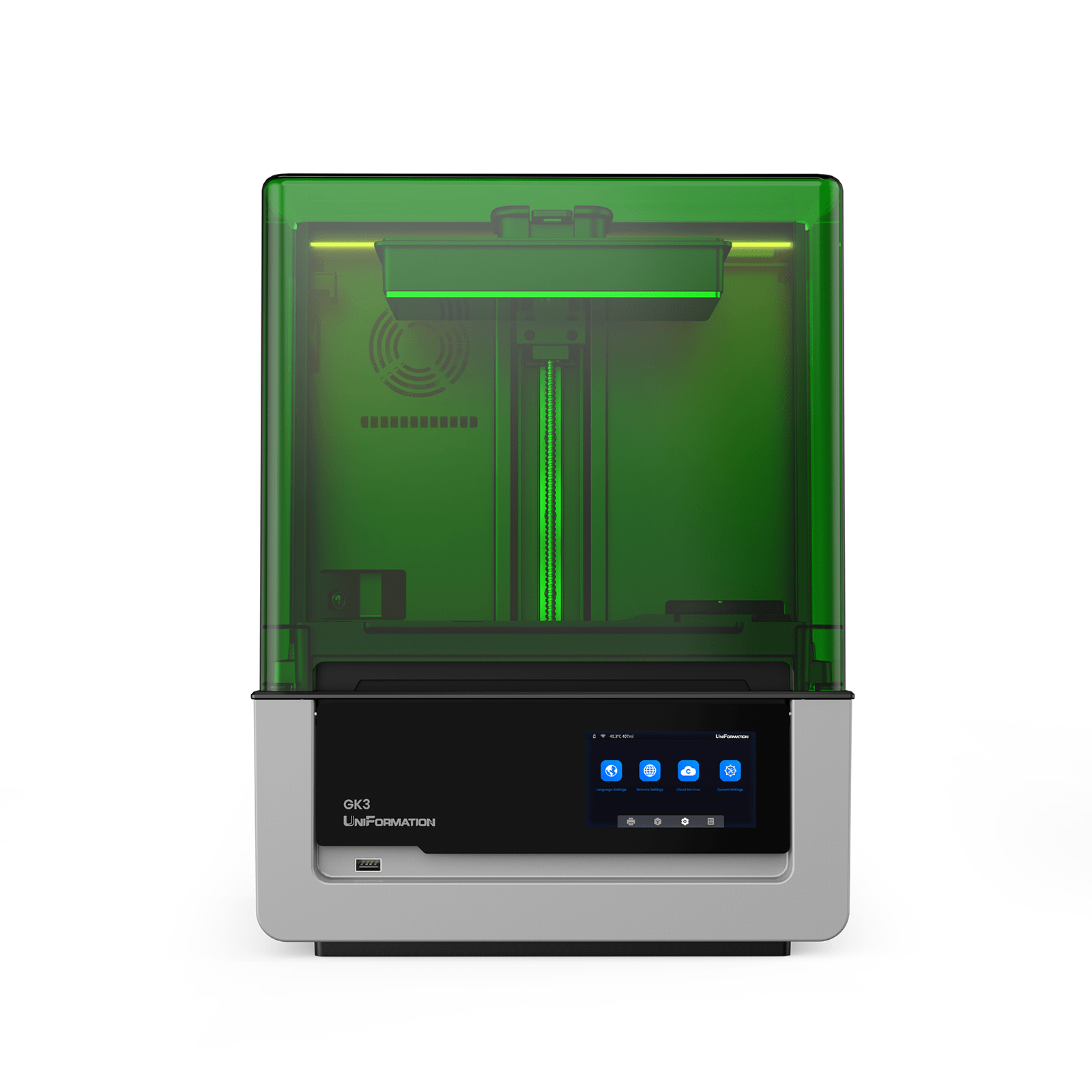 UniFormation GK3 9.6" 16k Resin 3D Printer with Advanced Features - West3D 3D Printing Supplies - UniFormation