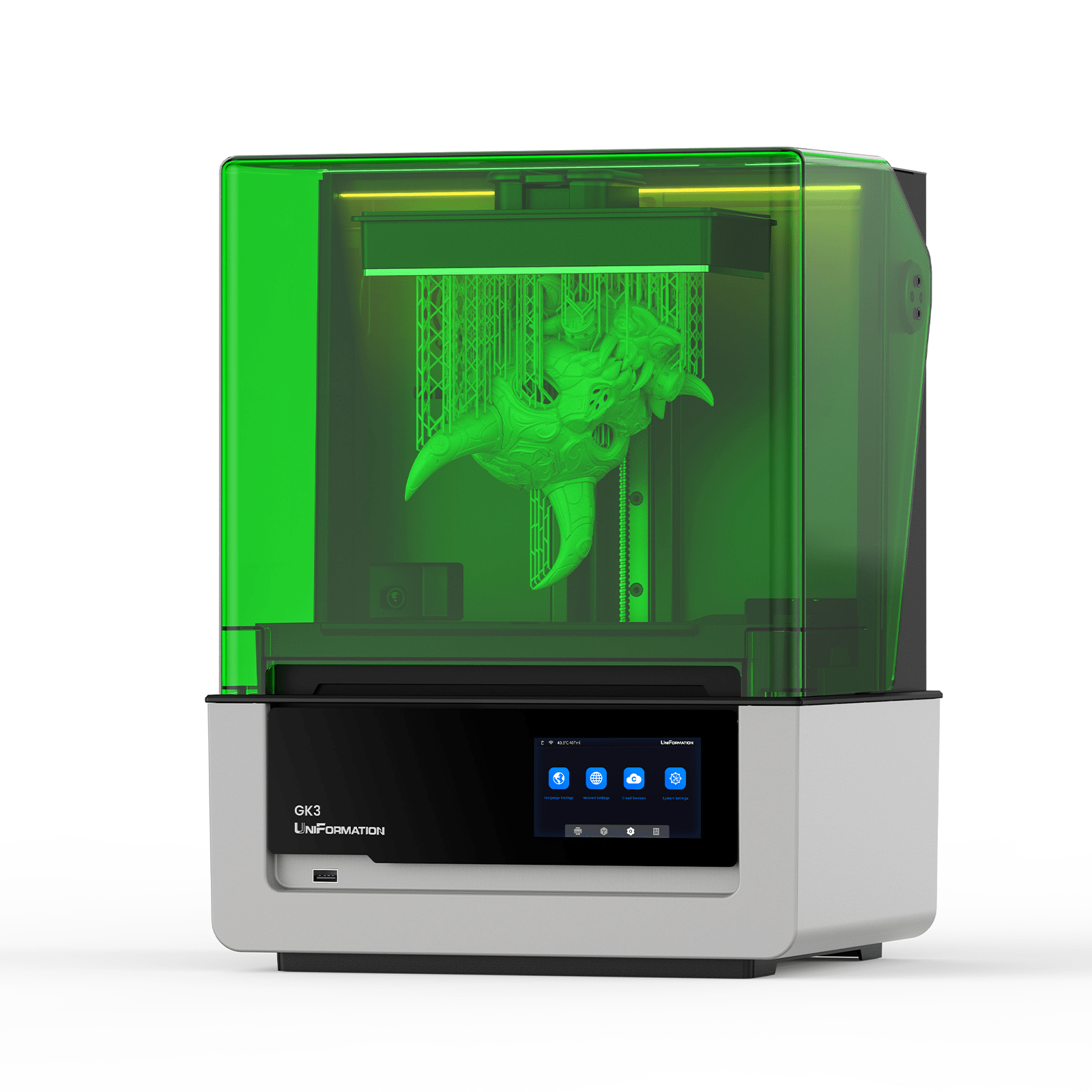 UniFormation GK3 9.6" 16k Resin 3D Printer with Advanced Features - West3D 3D Printing Supplies - UniFormation
