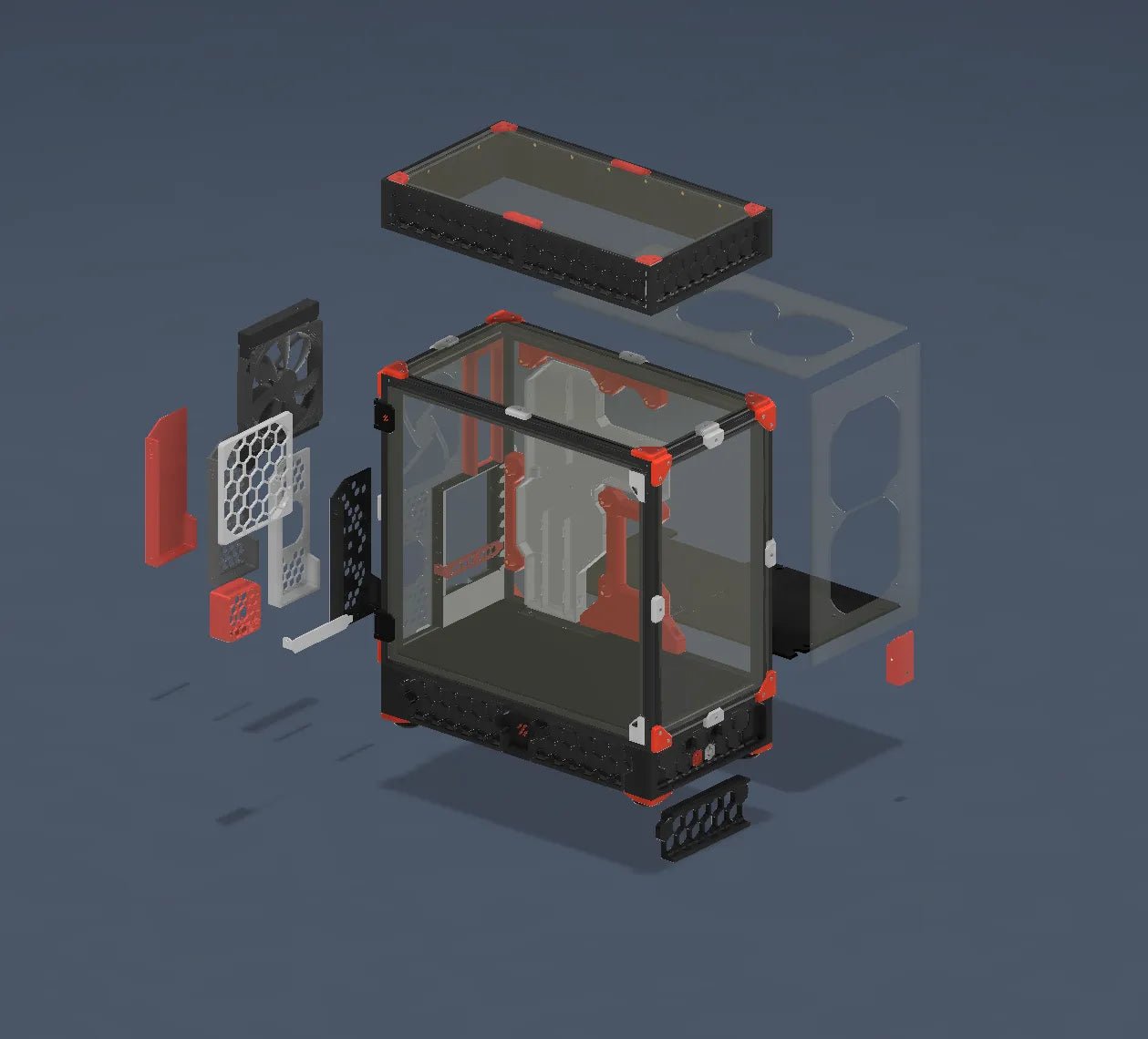 Voron Inspired PC Case (Voron V.PC) - by DonaldSayers and shown by MandicReally - West3D and LDO Systems edition - West3D 3D Printing Supplies - LDO Systems