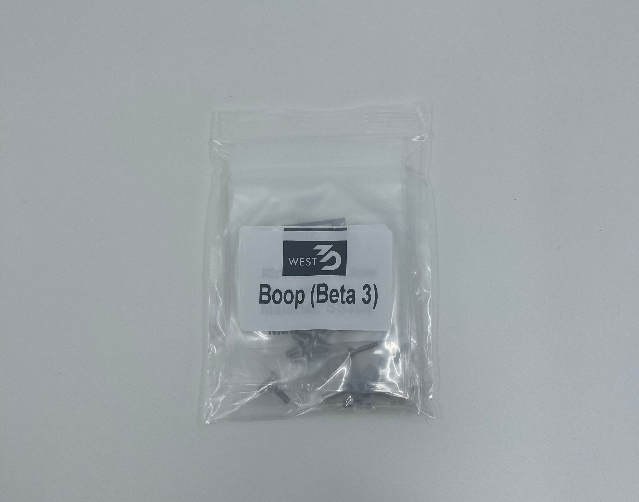 Boop Fastener Kit (BDF) - West3D Printing - WEST3D