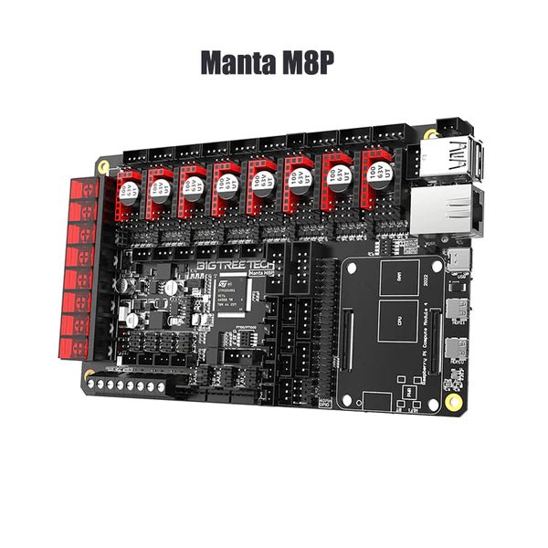 BTT Manta M8P Klipper Controller Board / 3D Printer Control System using CB1/CM4 - West3D Printing - BTT