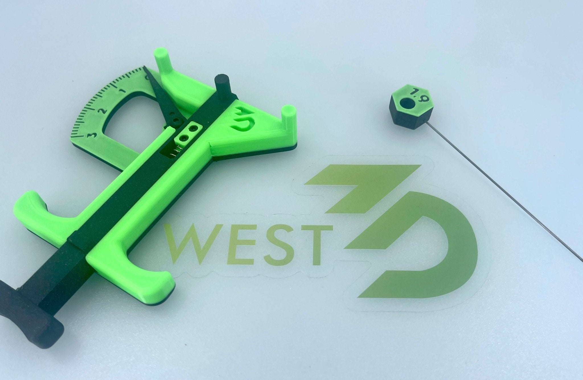 Completely Assembled 3D printer Belt Tension Meter - by PF Makes - Special West3D Edition - West3D Printing - PF Makes
