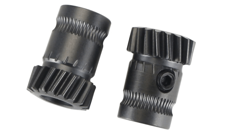 Hardened RNC Helical Gear for double gear extruders (e.g. V1/V2, Sherpa etc.) - West3D Printing - FYSETC