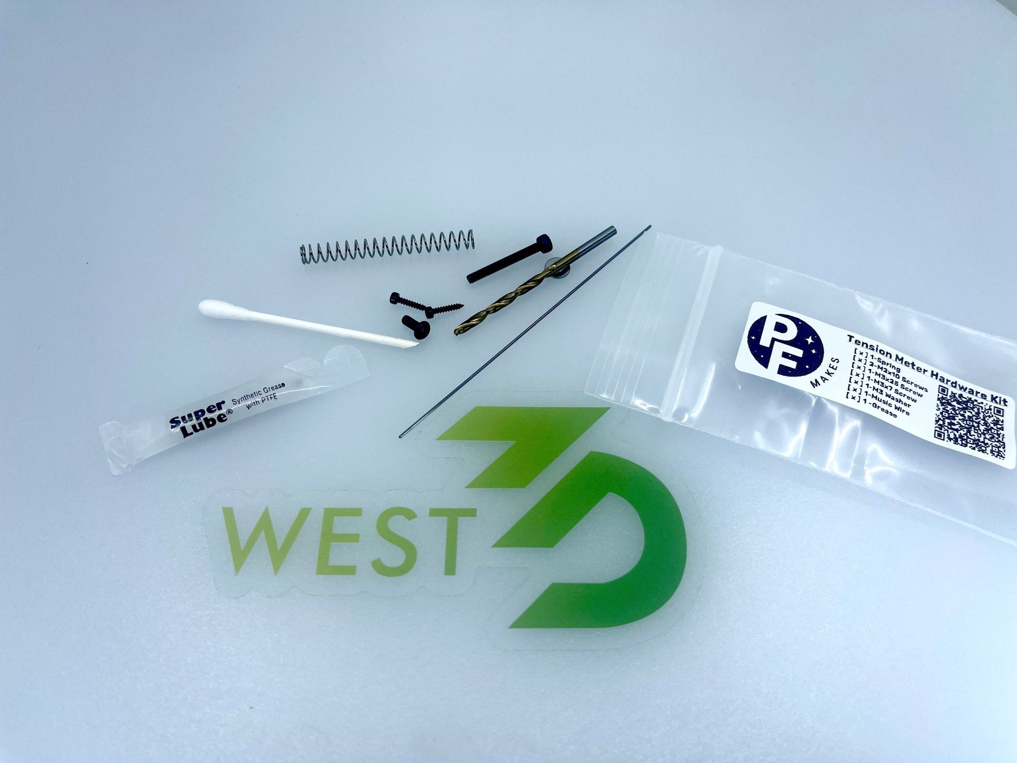 Hardware Kit for DIY 3D printer Belt Tension Meter - by PF Makes - West3D Printing - PF Makes