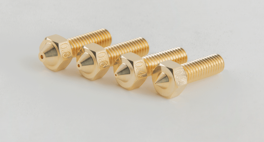 M4 DropEffect Brass Nozzle (Phaetus Drop Effect XG) - West3D Printing - Phaetus