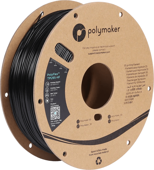 Polymaker PolyFlex TPU95-HF 3D Printer Filament 1KG 1.75mm - West3D Printing - Polymaker
