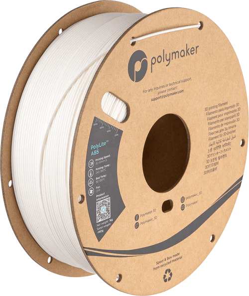 Polymaker PolyLite ABS 3D Printer Filament 1KG 1.75mm - West3D Printing - Polymaker