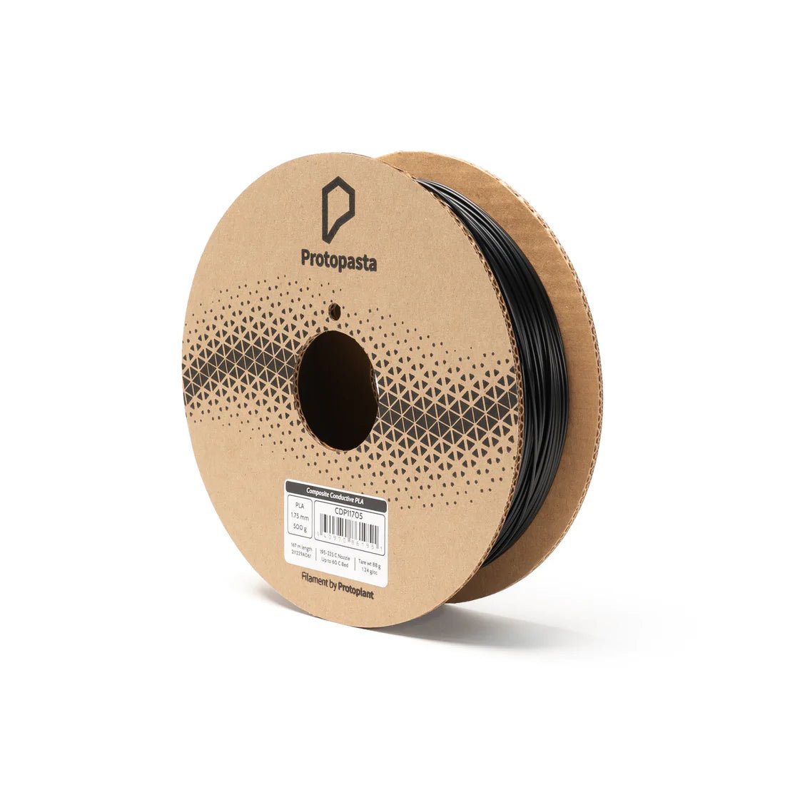 ProtoPasta Electrically Conductive Composite PLA 1.75mm (Cardboard Spools - 500G) - West3D Printing - ProtoPasta
