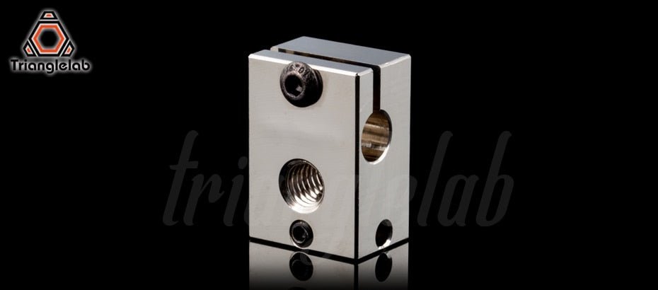 V6 Plated Copper / Titanium Alloy Hotend Kit - West3D Printing - Trianglelab