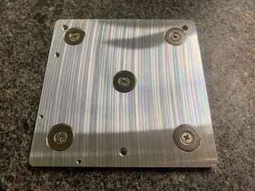 Voron MagBed Cast Tooling Plate (5083 Alloy) Build Plates for V2.4 / Trident and V0 - West3D Printing - Mandala Roseworks